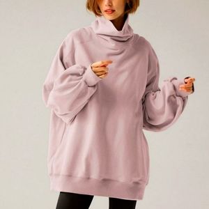 LIT Activewear Whisper Oversized Turtle neck Pullover sweater. Small